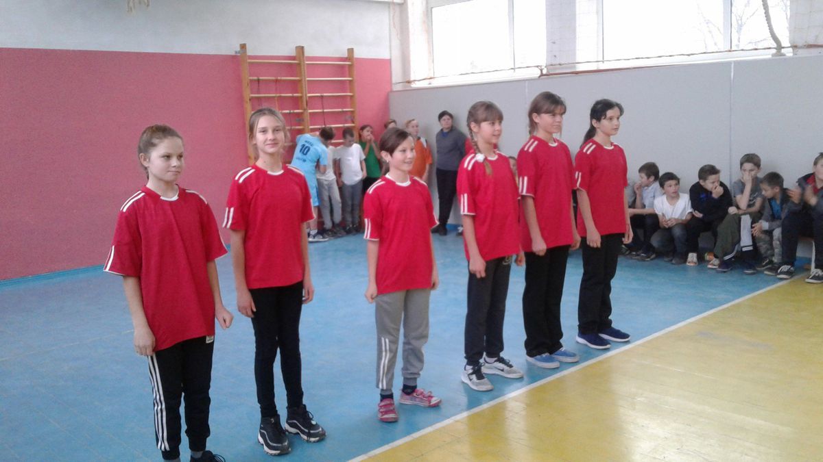 Соревнования по волейболу среди 5-6 классов 2 место во Всекубанке