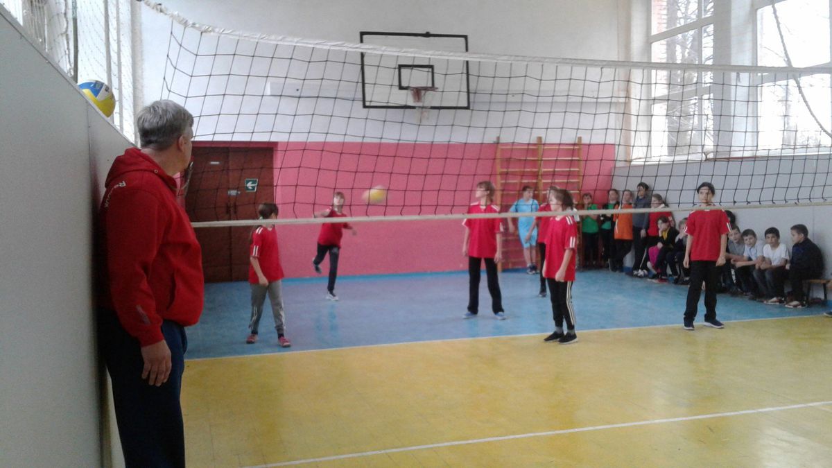 Соревнования по волейболу среди 5-6 классов 2 место во Всекубанке